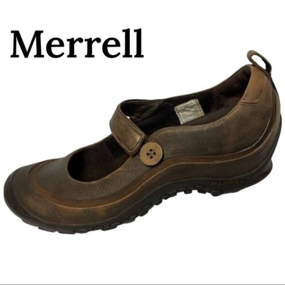 Merrell Plaza Emme Shoes Womens Sz 9.5 Mary Jane Ortholite Comfort Walking‎